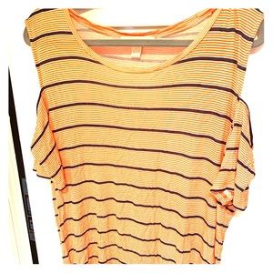 Michael Kors cold shoulder top